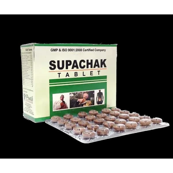 Ayurvedic Herbal Digestive Tablet - Supachak Tablet β Buy Online from NexCure Health