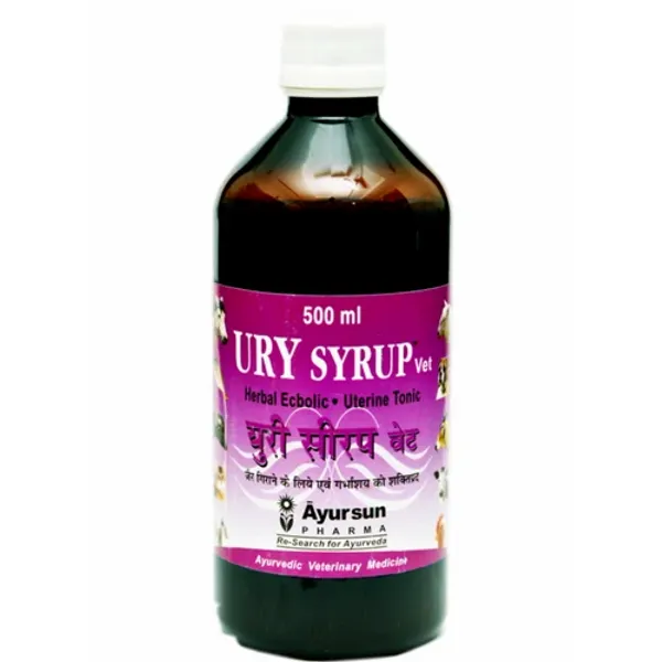 Ayurvedic Veterinary Medicine For Urinary Tract Infection - Ayursun Ury Syrup β Buy Online from NexCure Health