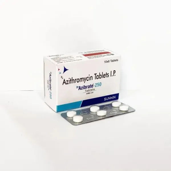 Azibrate-250 Azithromycin Tablets β Buy Online from NexCure Health