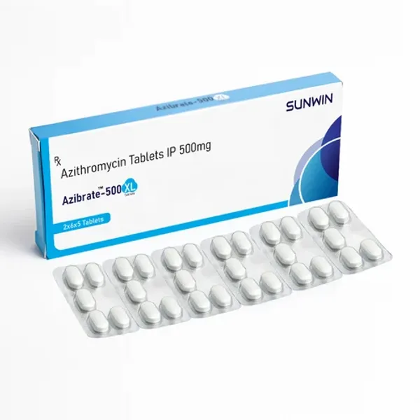 Azibrate-500 XL Azithromycin Tablets — Buy Online from NexCure Health