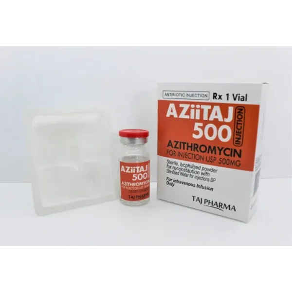 Azithromycin 500 Mg Injection 500 Mg — Buy Online from NexCure Health