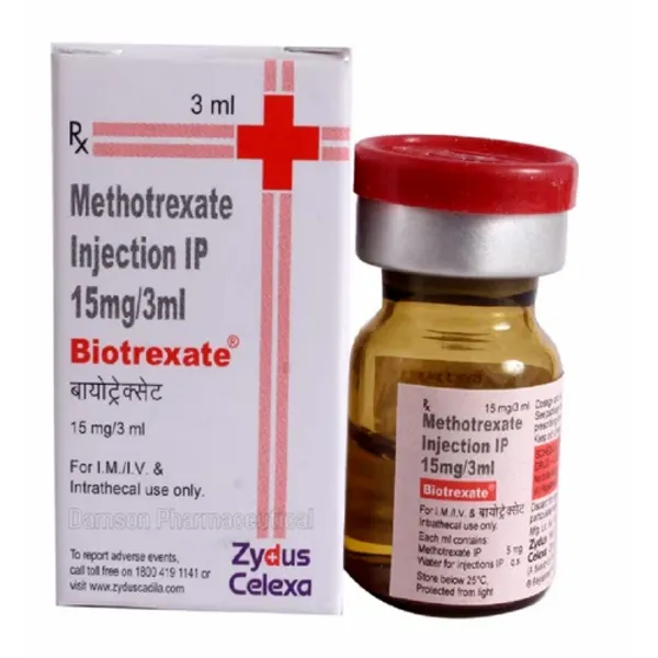 Biotrexate (Methotrexate) Injection IP β Buy Online from NexCure Health