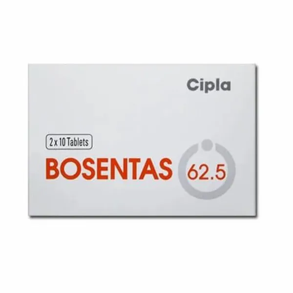 Bosentas Bosentan (62.5mg) 62.5mg β Buy Online from NexCure Health