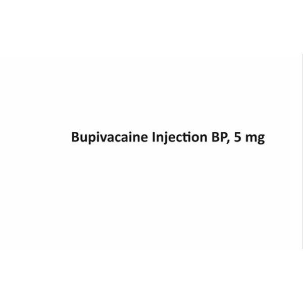 Bupivacaine Injection BP 5 mg 5 mg — Buy Online from NexCure Health