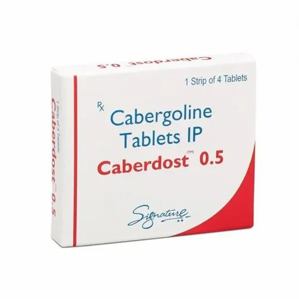 Cabergoline 0.5mg Tablet 0.5mg — Buy Online from NexCure Health