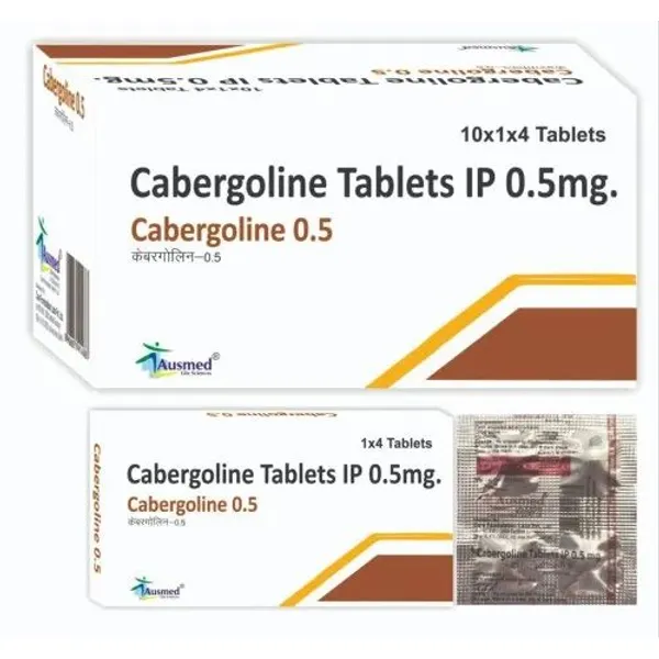 Cabergoline Tablets IP 0.5mg 0.5mg — Buy Online from NexCure Health