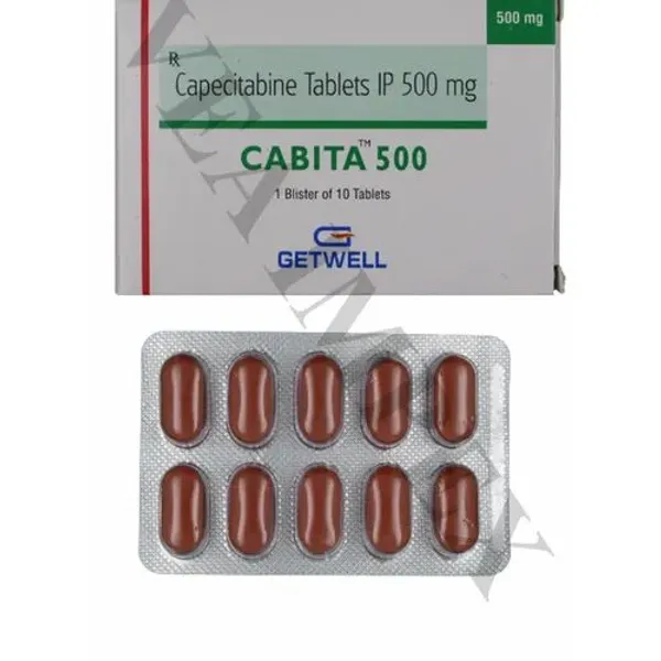 Cabita 500 Mg (Capecitabine Tablets IP) 500 Mg — Buy Online from NexCure Health