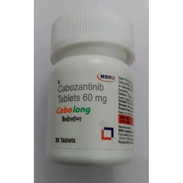 Cabozantinib 60 Mg Tablet 60 Mg β Buy Online from NexCure Health
