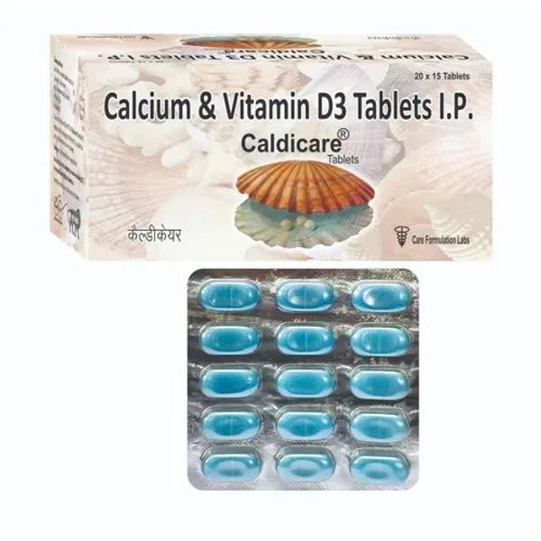 Caldicare Tablets 500mg 500mg — Buy Online from NexCure Health