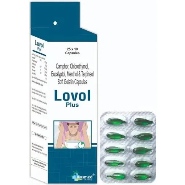 Camphor Chlorothymol Eucalyptol Menthol And Terpineol Soft Gelatin Capsules — Buy Online from NexCure Health