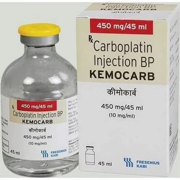 Carboplatin Injection Ip β Buy Online from NexCure Health