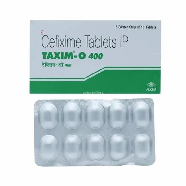 Cefixime 400mg Tab 400mg β Buy Online from NexCure Health