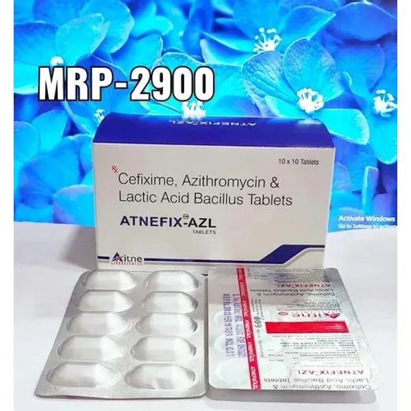 Cefiximine Azithromycin Tablet — Buy Online from NexCure Health