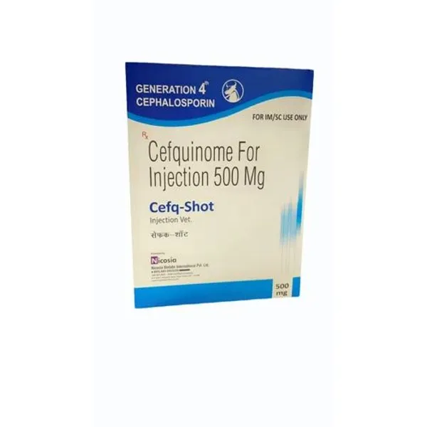 Cefquinome Injection 500 mg For Veterinary Use 500 mg β Buy Online from NexCure Health