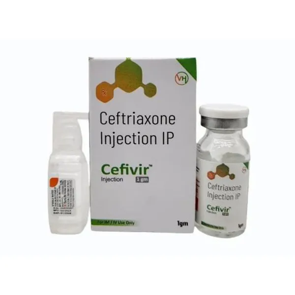 Ceftriaxone 1gm Injection 1g β Buy Online from NexCure Health