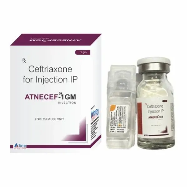 Ceftriaxone Injection IP β Buy Online from NexCure Health