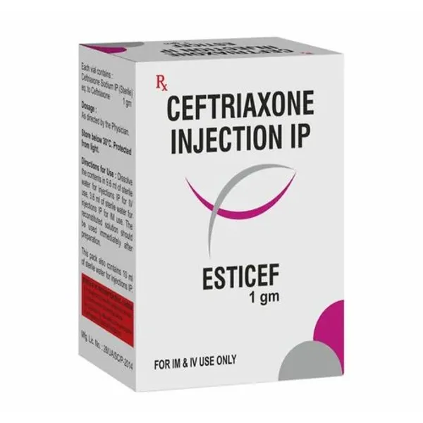 Ceftriaxone Sodium Injection — Buy Online from NexCure Health