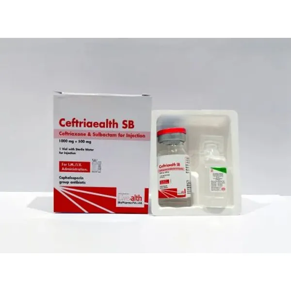 Ceftriaxone & Sulbactam for Injection — Buy Online from NexCure Health