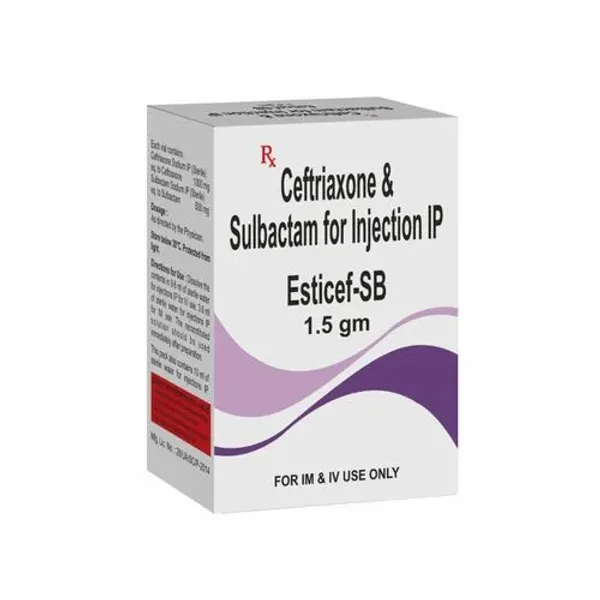 Ceftriaxone Sulbactum Injection 1.5 gm 1.5 g β Buy Online from NexCure Health