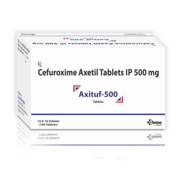 Cefuroxime Axetil Tablets 500 mg 500 mg — Buy Online from NexCure Health