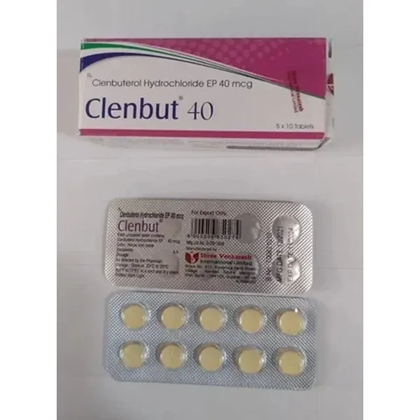 Clenbuterol 40 Mcg Tablets 40 Mcg — Buy Online from NexCure Health