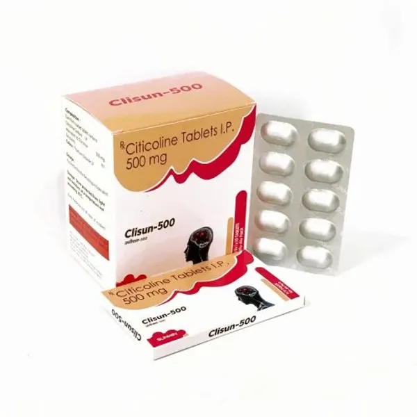 Clisun-P 500 Citicoline and Piracetam Tablet — Buy Online from NexCure Health