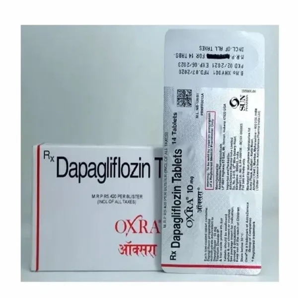 Dapagliflozin Tablet 10 Mg 10 Mg — Buy Online from NexCure Health