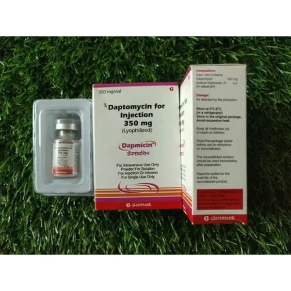 Daptomycin For Injection 350 Mg 350 Mg — Buy Online from NexCure Health