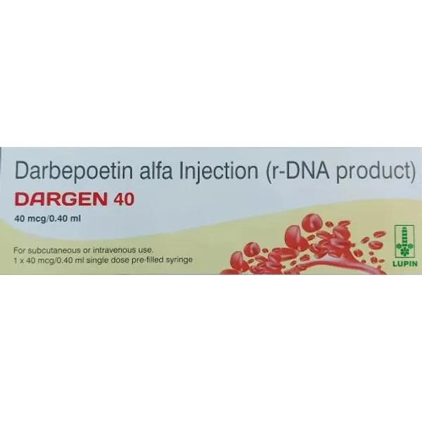 Dargen 40mg Injection 40mg — Buy Online from NexCure Health