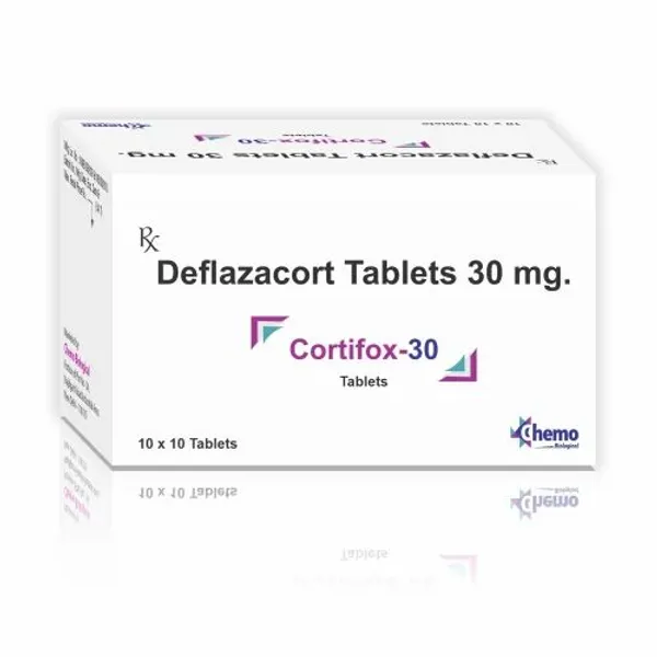 Deflazacort Tablets 30mg 30mg — Buy Online from NexCure Health
