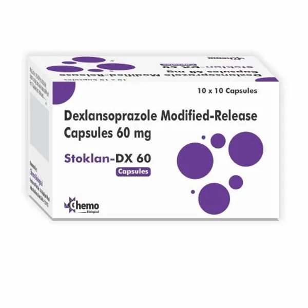 Dexlansoprazole Modified Release Capsule 60mg 60mg — Buy Online from NexCure Health