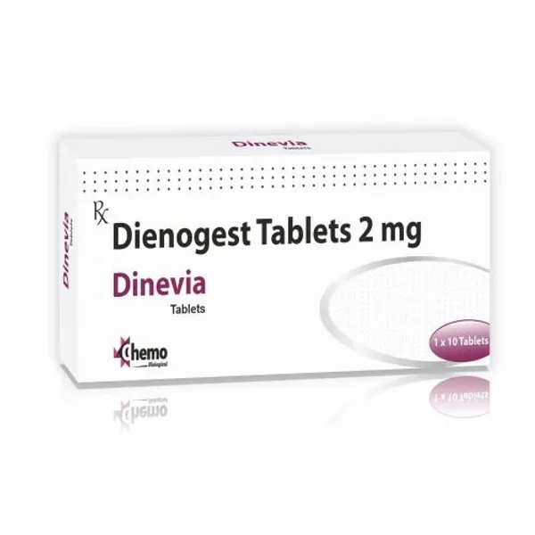 Dienogest 2 Mg Tablets 2 Mg β Buy Online from NexCure Health