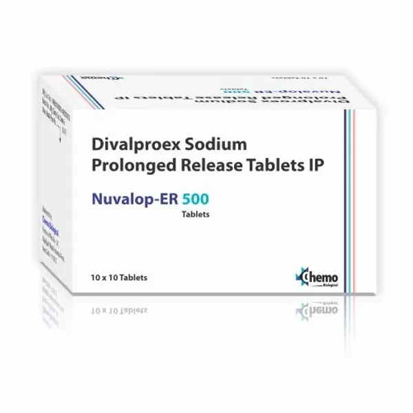 Divalproex Sodium Prolonged Release Tablets IP β Buy Online from NexCure Health
