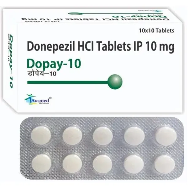 Donepezil Hydrochloride IP 10 mg 10 mg β Buy Online from NexCure Health