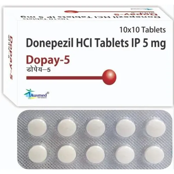 Donepezil Hydrochloride Tablets IP 5mg 5mg — Buy Online from NexCure Health
