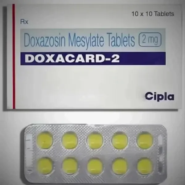 Doxazosin Mesylate Tablet β Buy Online from NexCure Health