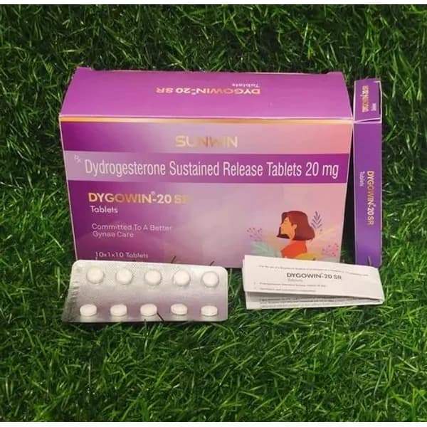 Dydrogestron 20 SR Tablets β Buy Online from NexCure Health