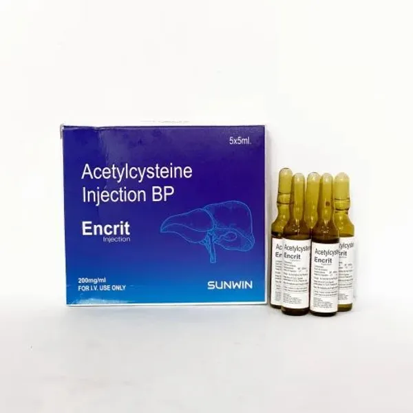 Encrit Acetylcysteine Injection β Buy Online from NexCure Health