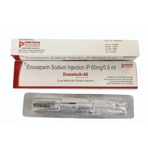 Enoxaparin PFS Injection 40 mg 40 mg — Buy Online from NexCure Health