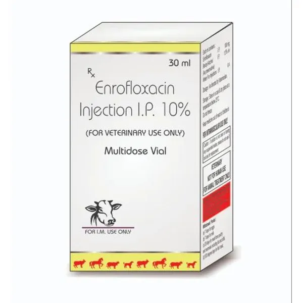 Enrofloxacin Injection IP For Veterinary Use Only — Buy Online from NexCure Health