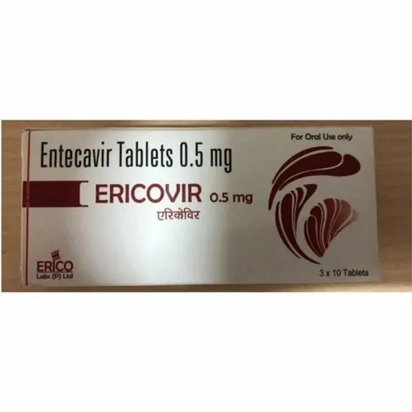 Entecavir Tablet 0.5mg 0.5mg β Buy Online from NexCure Health