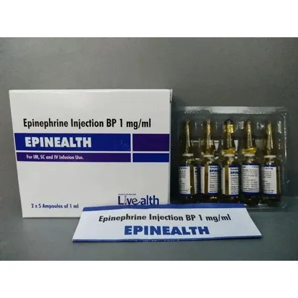Epinephrine Injection BP — Buy Online from NexCure Health