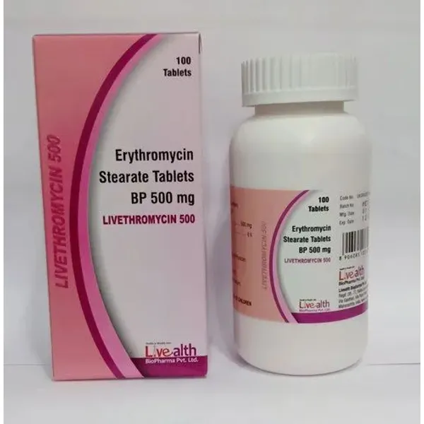 Erythromycin Stearate Tablet — Buy Online from NexCure Health