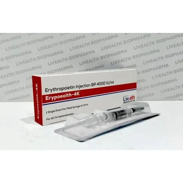 Erythropoietin Injection 4000 IU 4000 IU β Buy Online from NexCure Health