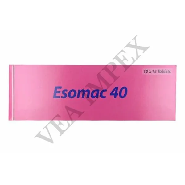 Esomac 40 mg Tablets 40 mg — Buy Online from NexCure Health