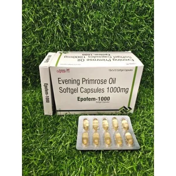Evening Primrose Oil Capsule 1000 Mg 1000 Mg β Buy Online from NexCure Health
