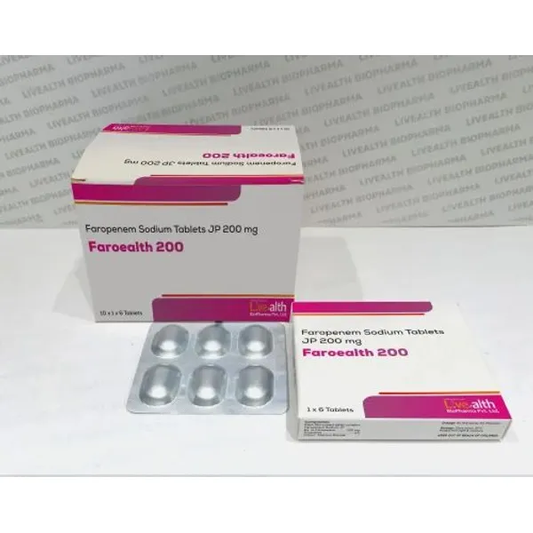 Faropenem Sodium Tablets 200 mg 200 mg — Buy Online from NexCure Health