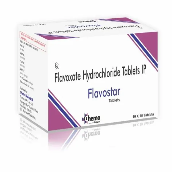 Flavoxate Hydrochloride 200mg Tablets 200mg — Buy Online from NexCure Health
