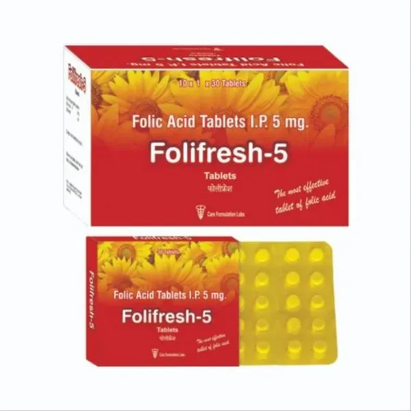 Folic Acid Tablets IP — Buy Online from NexCure Health