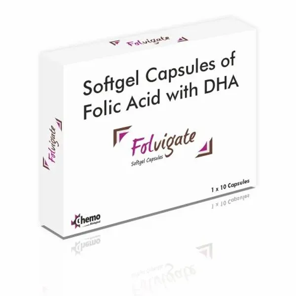 Folic Acid With DHA β Buy Online from NexCure Health